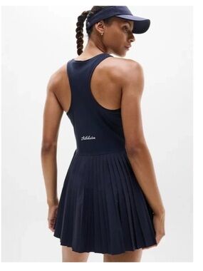 Athleta Match Point Pleated Dress